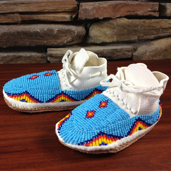 Native American Beaded Baby Moccasins online